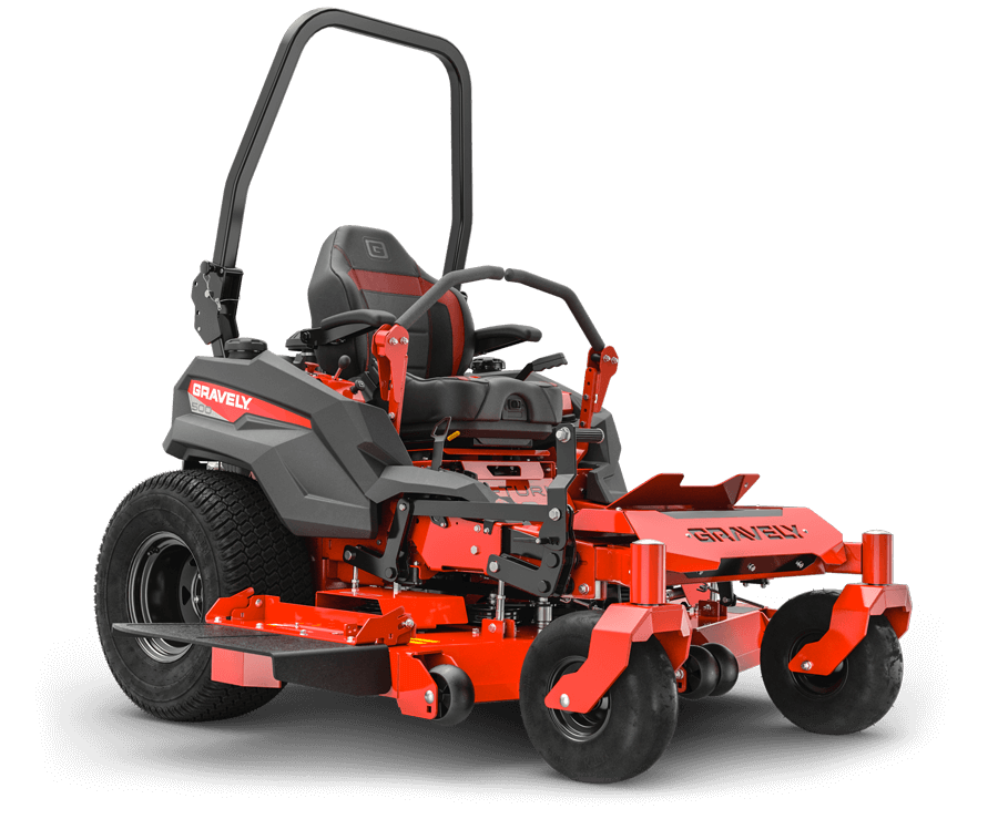 Gravely pro turn riding lawn mower